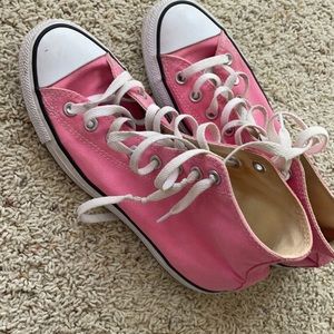 Pink High Top Converse